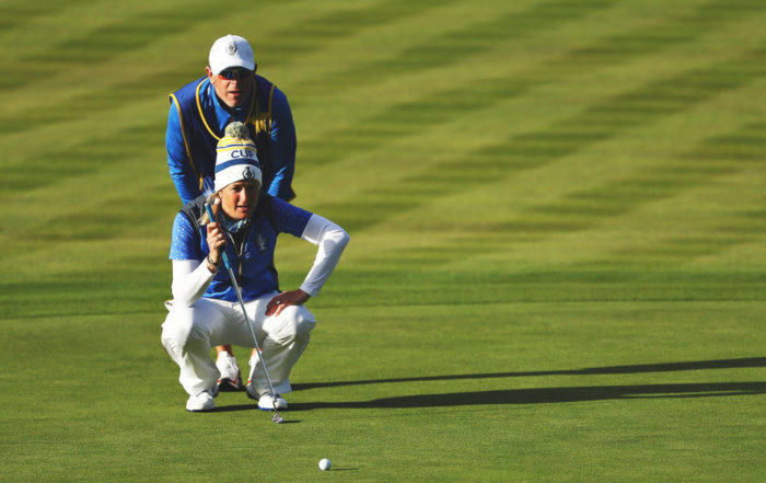 Suzann Pettersen Solheim Cup Putt