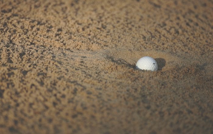 Ball in Bunker