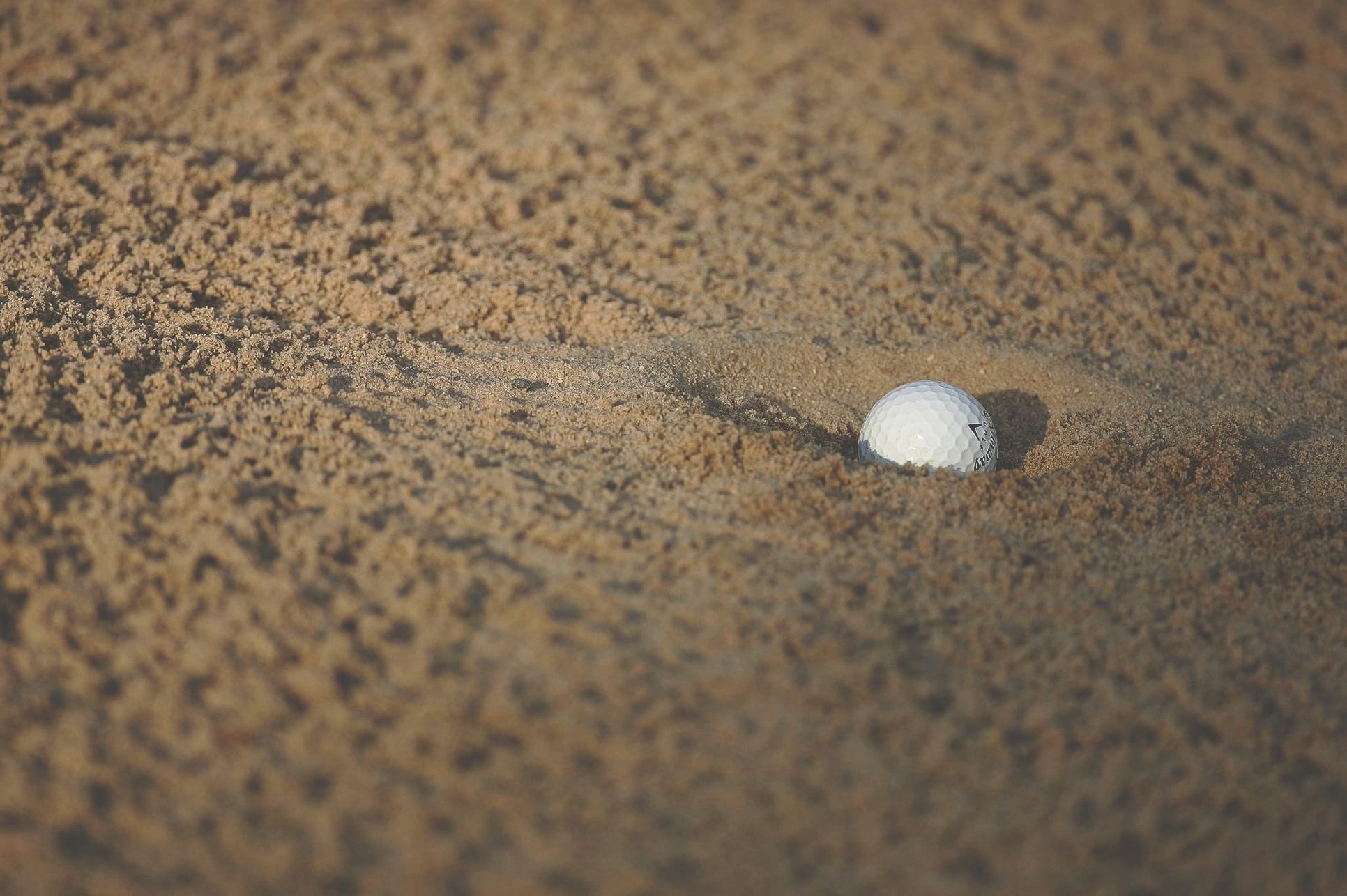 Ball in Bunker