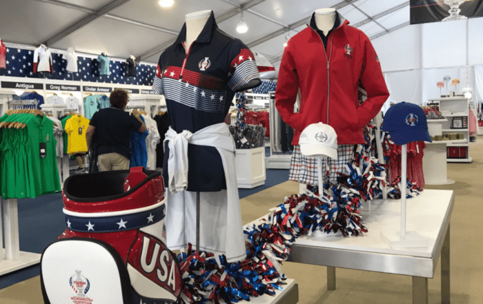 Solheim Cup Merchandise Tent