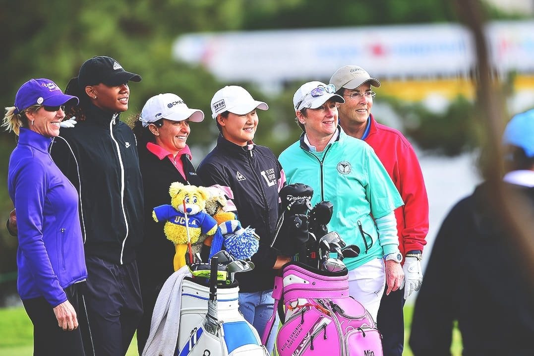Group of Women Golfers