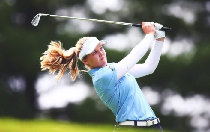 Brooke Henderson Wedge Shot