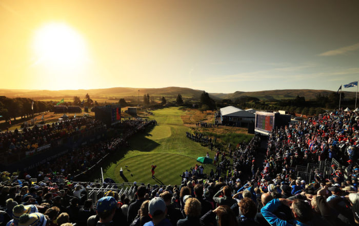 Sunset at the Solheim Cup